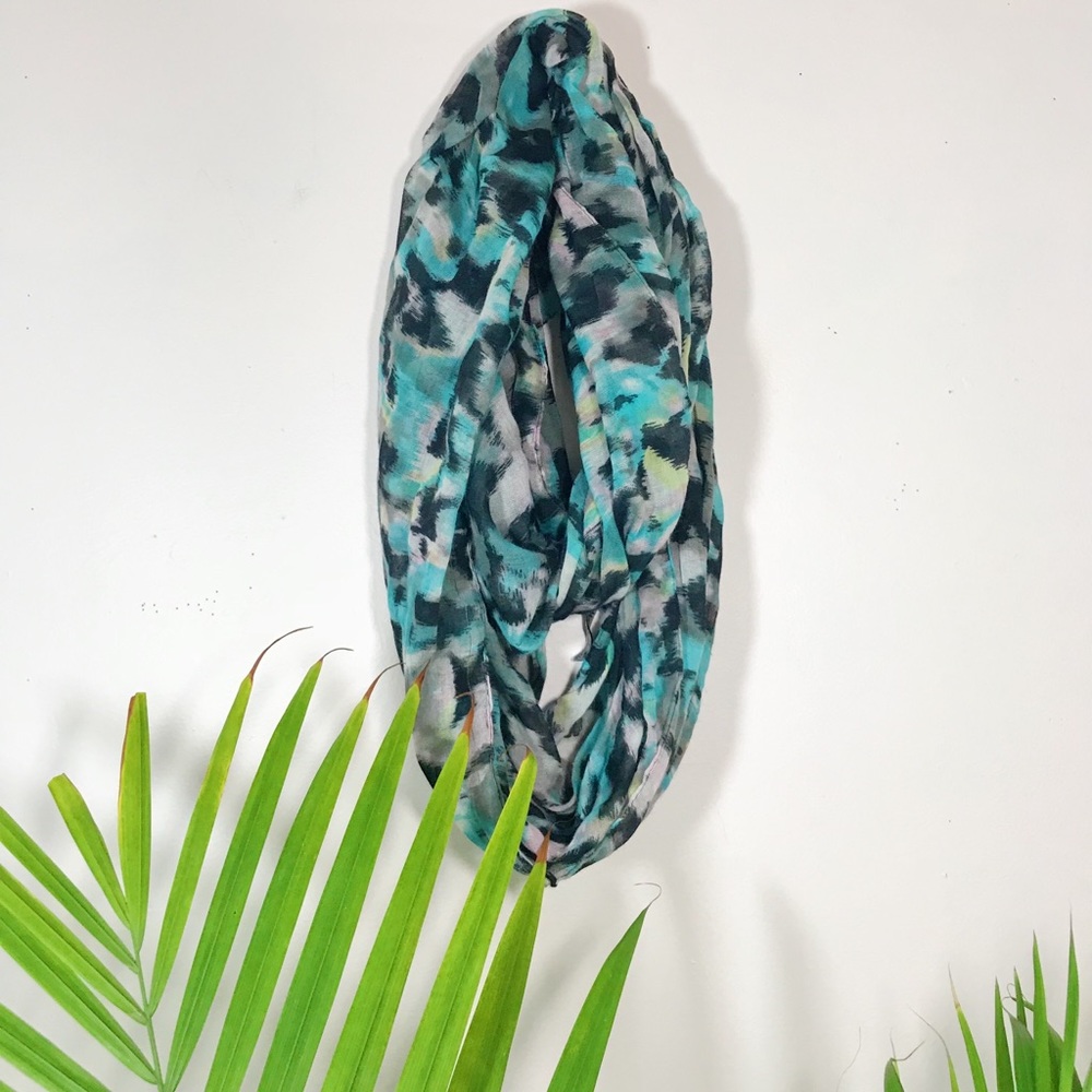 Printed Loose Circle Scarf
